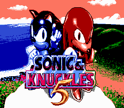 Super Sonic 5 Title Screen